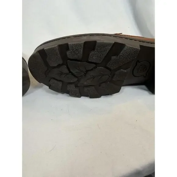 Born Women's Carrera Penny Loafer Brown Full Grain Leather - 7.5 M Worn Only 2x - Picture 6 of 9